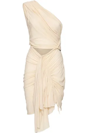 Rick Owens Asymmetrisk draperad klänning