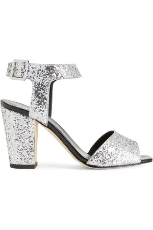 Giuseppe Zanotti Emmanuelle lädersandaler 80 mm