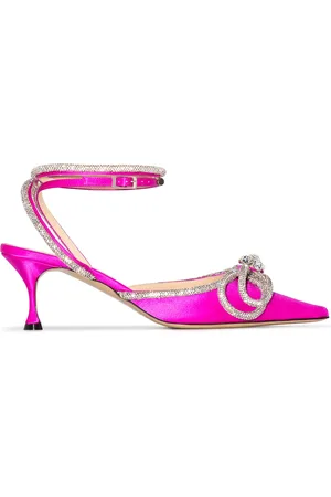 Mach & Mach Spetsiga pumps med rosett