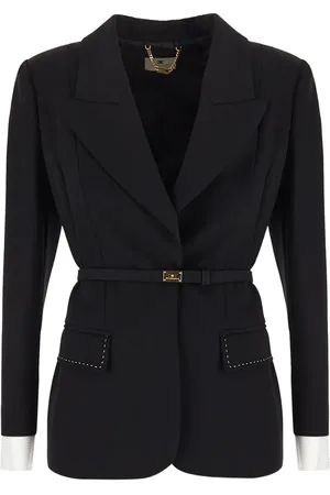 Elisabetta Franchi Blazer med skärp