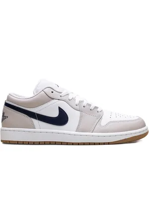 Jordan 1 Midnight Navy/Neutral Grey låga sneakers
