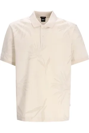 HUGO BOSS Parris blommig pikétröja