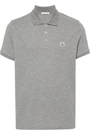 Moncler Pikétröja med logotypmärke