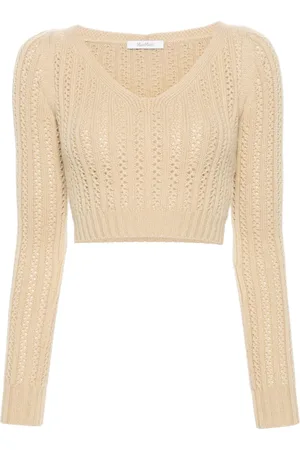 Max Mara Beskuren glesstickad tröja