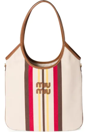 Miu Miu Ivy randig totebag