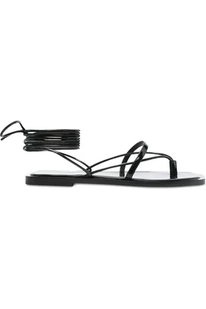 Serafini Sandaler med lackad finish