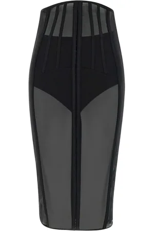Elisabetta Franchi Events tyllkjol i midimodell