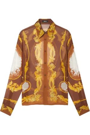 VERSACE Kamouflagemönstrad skjorta