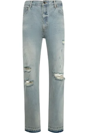 Midnight Jeans med sliten effekt