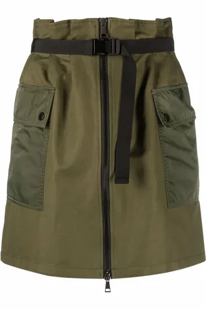 Moncler Cargokjol med hög midja