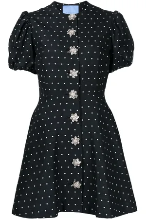 Macgraw Sorbet prickig broderad klänning
