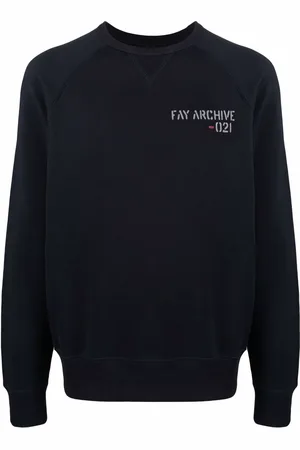 FAY Sweatshirt med logotyp