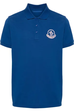 Moncler Pikétröja med broderad logotyp