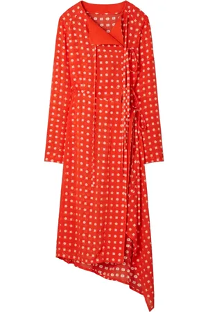 Tory Burch Prickig omlottklänning
