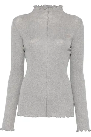 Fendi Ribbstickad topp