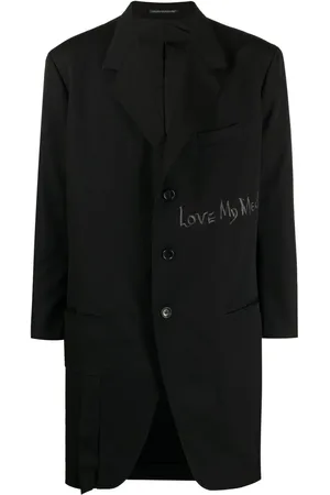 YOHJI YAMAMOTO Ytterjacka med trubbigt slag