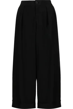 YOHJI YAMAMOTO Trekvartsbyxor med låg gren