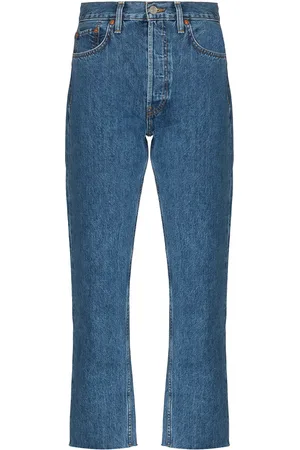 RE/DONE Stove Pipe höga jeans