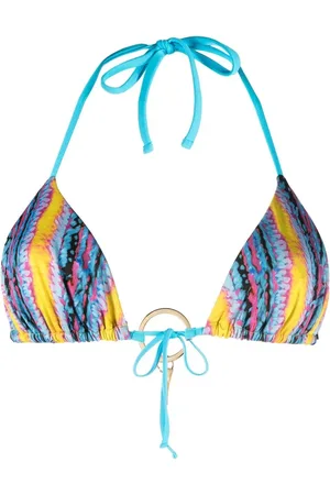 Roberto Cavalli Bikiniöverdel med logotypberlock