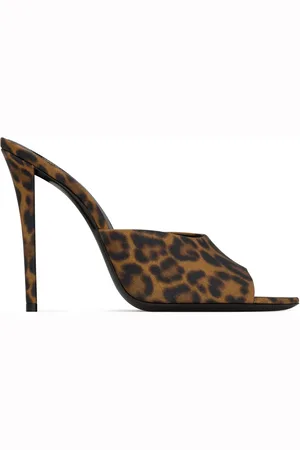 Saint Laurent Goldie leopardmönstrade slip