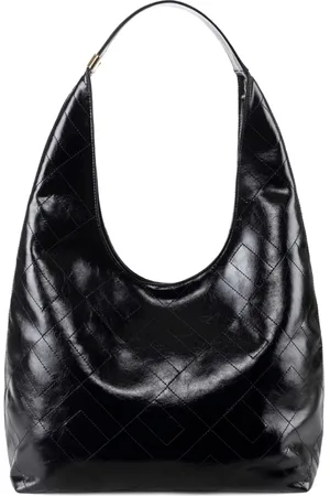 Elisabetta Franchi Quiltad axelväska i läder