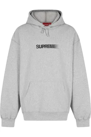 Supreme Hoodie med logotyp