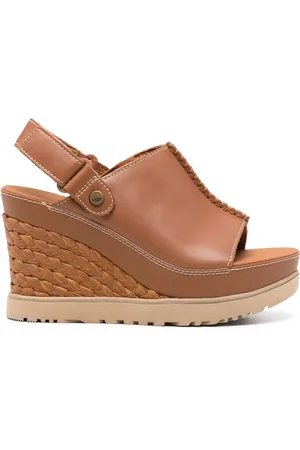 UGG Abbot espadrillos med kilklack 100 mm