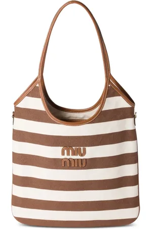Miu Miu Ivy randig totebag