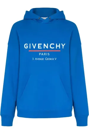 Givenchy Ocean Blue Address hoodie