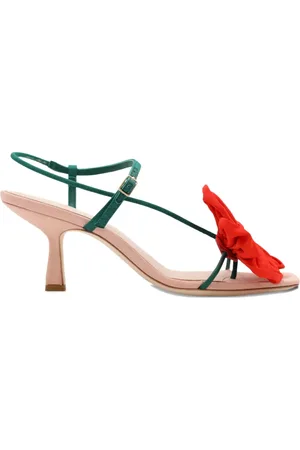 Loeffler Randall Lädersandaler 70 mm