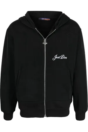 JUST DON Hoodie med logotyp