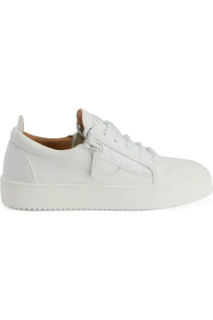 Giuseppe Zanotti Gail lädersneakers med logotypdetalj
