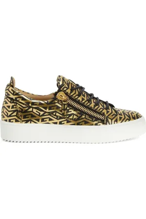 Giuseppe Zanotti Gail låga sneakers med monogram