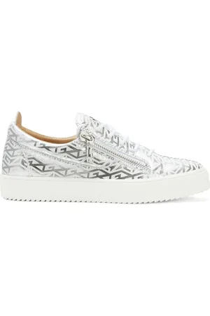 Giuseppe Zanotti Gail låga sneakers med monogram