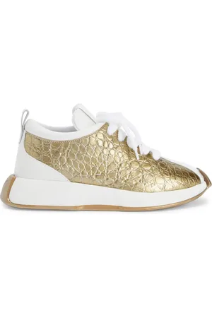 Giuseppe Zanotti Krokodilmönstrade sneakers