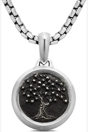 David Yurman Tree of Life amulett i sterlingsilver (22,8 mm)