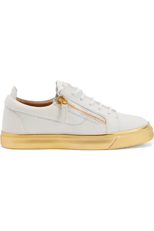 Giuseppe Zanotti Gail låga lädersneakers
