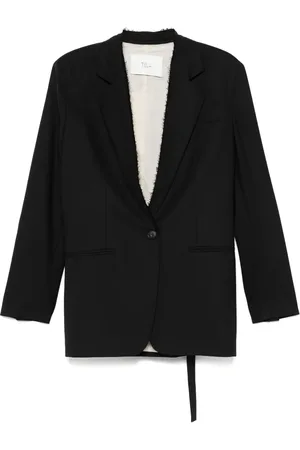TELA Enkelknäppt blazer