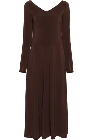 Max Mara Utsvängd maxiklänning