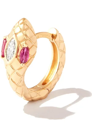 JACQUIE AICHE Diamantörhänge i 14K roséguld