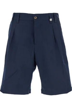 MYTHS Plisserade bermudashorts