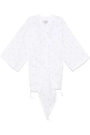 The Attico Miniklänning med broderad logotyp