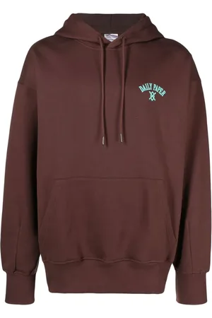 Daily paper Hoodie med grafiskt tryck