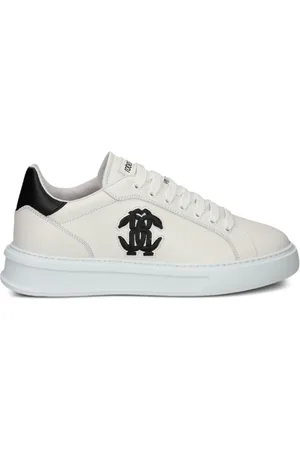 Roberto Cavalli Mirror Snake sneakers med applikation