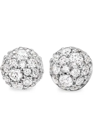 David Yurman Petit diamantörhängen i 18K gult guld (4,5 mm)
