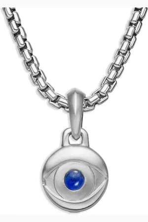 David Yurman Evil Eye amulett i sterlingsilver (14,5 mm)
