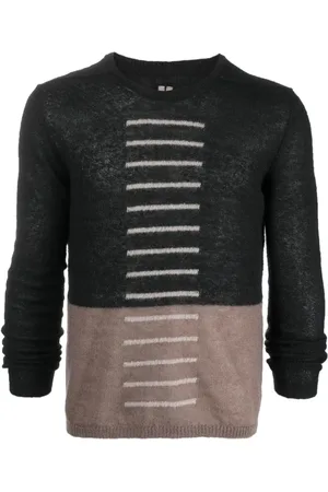Rick Owens Judd tröja med färgblock