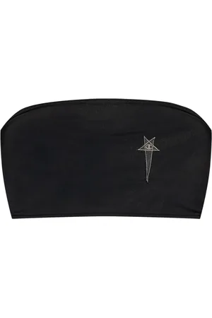 Rick Owens Croptop med broderad logotyp