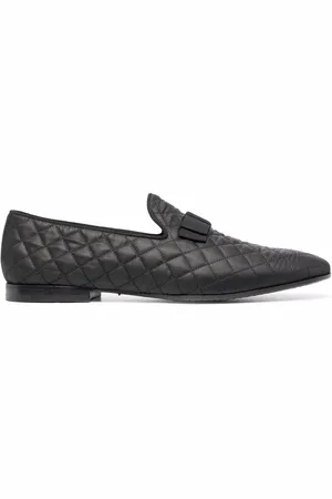 TAGLIATORE Quiltade läderloafers