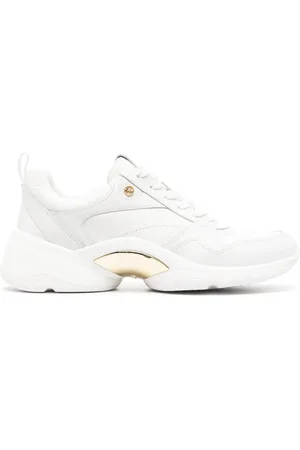 Michael Kors Sneakers med logotypplakett